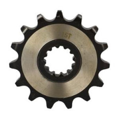 Pignon Doppler A15 420 15 dents coating noir pour 50 à boîte AM6