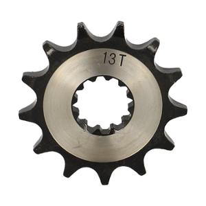 Pignon Doppler 13 dents coating noir 428 pour moteur AM6