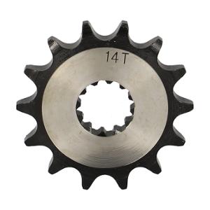 Pignon Doppler Coating noir 14 dents 428 pour boîte AM6