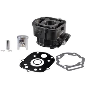 Cylindre Doppler Fonte Adapté Derbi Senda/GPR Euro3/Euro4 + Piston Vertex