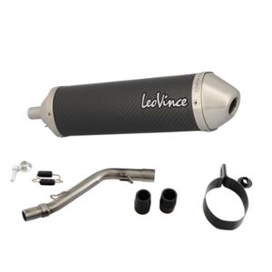 Silencieux Leovince X-Fight Carbone Adapté Derbi Senda