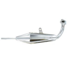 Pot adaptable à bride - flute vintage chrome homologué CE pour cyclo 103 Vogue/SP/MVL