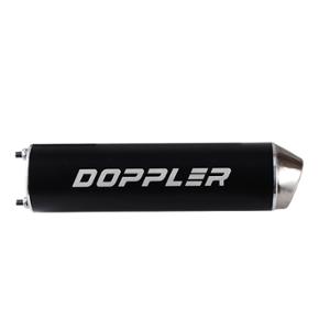 Silencieux Doppler noir diamètre 60mm adapté pour mobylette 103 SPX/RCX
