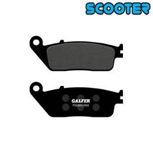 Plaquettes de frein Galfer 44 G1050 avant pour 125 Kymco Downtown I 2009>2015 / Kawasaki J300
