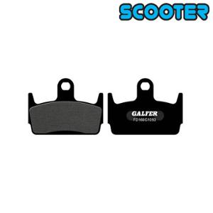 Plaquettes de frein Galfer FD166G1050 arrière pour Honda X8RS, Kymco Sniper et Sym Jet Sport