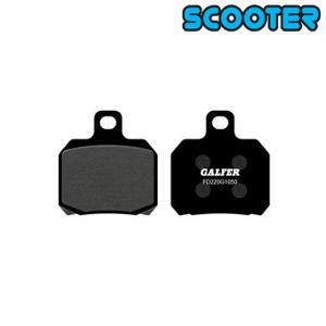 Plaquettes de frein Galfer FD220G1050 AR pour maxi-scooters XMAX/X8/X9 EVO après 2003 et GPR après 2004/MRT PRO