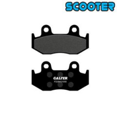 Plaquettes de frein Galfer FD284G1050 AV 125 Honda SH/Dylan + AR Yamaha YFZ