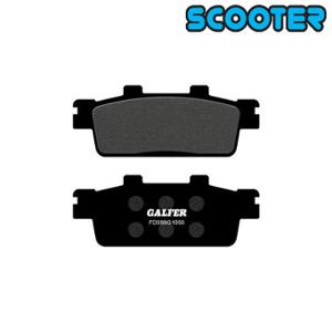 Plaquettes de frein Galfer FD399G1050 Adaptées DAELIM S3/KYMCO MOVIE/PEUGEOT LXR/SYM GTS/HD