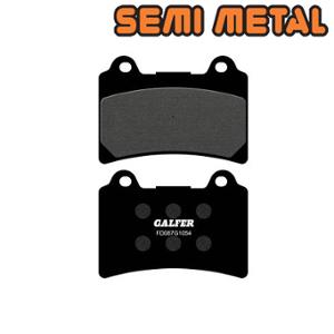 Plaquettes de frein Galfer FD087G1054 AV/AR pour Yamaha 600 FZR / 850 TDM / 160 Wildstar