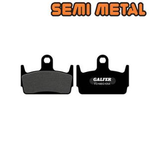 Plaquettes de frein Galfer FD166G1054 arrière adapté Honda X8RS, avant Kymco Sniper / Sym Jet Sport