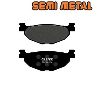 Plaquettes de frein Galfer FD352G1054 arrière 400 Skyliner / Majesty 04-11 / 500 TMAX 04-11