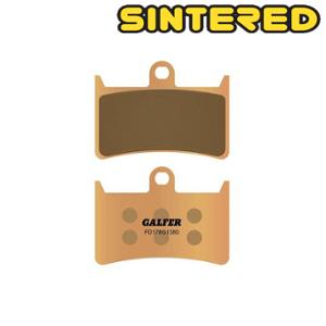 Plaquettes de frein Galfer 20 G1380 AV 500 TMAX 2008-> / 530 TMAX