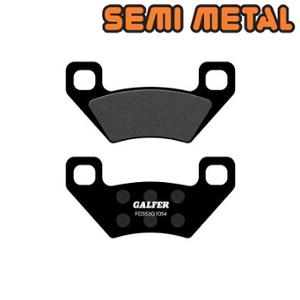 Plaquettes de frein Galfer FD353G1054 AV/AR pour quad Kymco Maxxer/MXU
