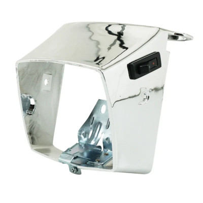 Capotage phare Adaptable chrome 103 MVL/Vogue (sans phare)