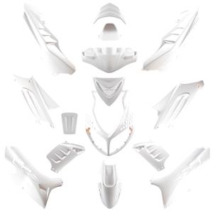 Kit carrosserie Tun'r blanc (15 pièces) pour scooter Peugeot Speedfight 2