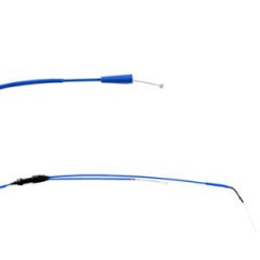 Câble de transmission gaz Doppler Teflon bleu Derbi Senda/SMT/RCR/SX Euro3/4