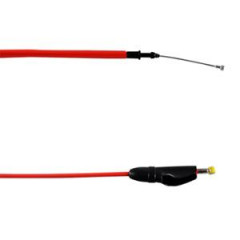 Câble d'embrayage Doppler Teflon rouge pour Derbi 50 à boîte Euro3/EURO4