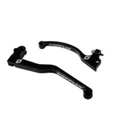 Leviers CNC Doppler noir adaptés Rieju MRT 2018 et après