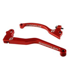 Levier Mecaboite Doppler CNC Rouge AJP pour Rieju MRT après 2018