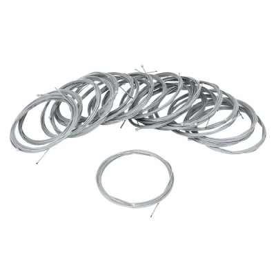 Câbles gaz adaptable 3x3 diamètre 1.2 longueur 2.00m pour mobylette MBK 51 / 103 / Ciao (boîte de 25)