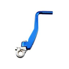 Kick démarrage Tun'r noix acier / alu bleu pour Derbi Senda Euro2 / Euro3 / Euro4