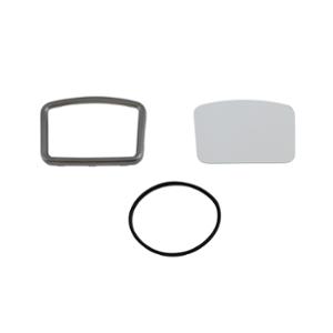 Kit entourage compteur adaptable joint + vitre pour mobylette MBK 88