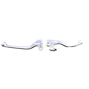 Levier Tun'r argent pour mécaboite / moto Rieju MRT 125 (2014-2018), Marathon 125 (2011-2018)