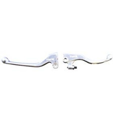 Levier Tun'r argent pour mécaboite / moto Rieju MRT 125 (2014-2018), Marathon 125 (2011-2018)