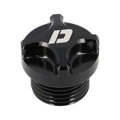 Bouchon huile Doppler alu CNC noir Derbi Senda/APRILIA RS après 2006/RX/RS4/SMT