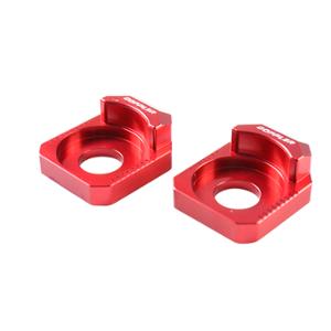 Tendeurs chaine Doppler Acier - Alu Rouge (x2) pour 50 à boite Beta RR Bras Oscillant