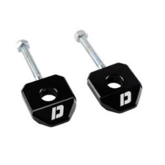 Tendeur chaîne Doppler Alu Noir axe 12mm DERBI Senda/SMT/RCR/RX/SX