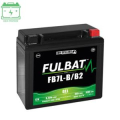 Batterie Fulbat FB7L-B/B2 12V 8AH GEL - SANS ENTRETIEN - ACTIVEE USINE