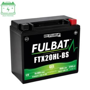 Batterie Fulbat FTX20HL-BS 12V18AH GEL SANS ENTRETIEN ACTIVEE USINE
