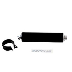 Silencieux Doppler noir montage tube D.20mm à emmancher (+ collier)
