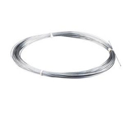 Câble acier galva adaptable diamètre 1.2mm vendu en rouleau de 50 mètres pour réfection câble gaz