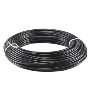 Gaine adaptable diamètre extérieur 6mm diamètre intérieur 2.2mm - noir teflon (rouleau de 50 mètres)