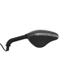 Rétro FAR 7103 carbone look gauche avec clignotant LED