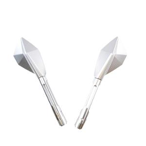 Rétros Tun'r universel ECHO ALU CNC LONG ARGENT