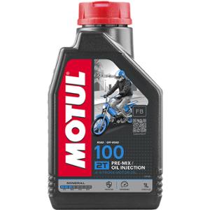 Huile moteur 2T Motul 100 (1L)