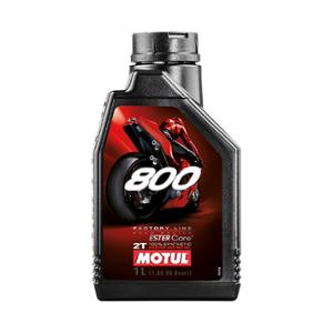 Huile moteur 2T Motul 800 Factory Line Road Racing 1L