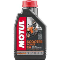 Huile moteur 2T Motul Power (1L) pour scooter