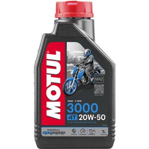 Huile moteur 4T Motul 3000 20W50 (1L)