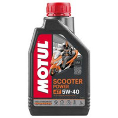 Huile moteur 4T Motul 5W40 MA (1L) pour scooter