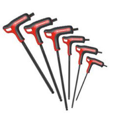 Jeu de 6 clés hexagonales Facom à poignées