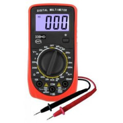 Multimètre digital adaptable test de charge batterie ou recherche de panne