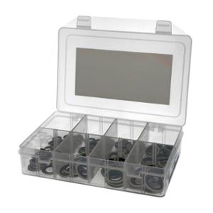 Joint bouchon vidange adaptable coffret 110 pièces M10 à M24