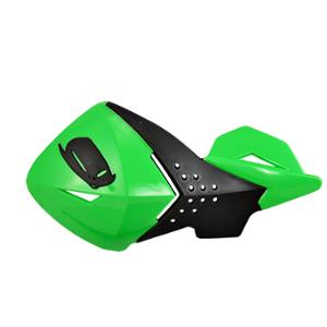 Protège-mains adaptable vert/noir