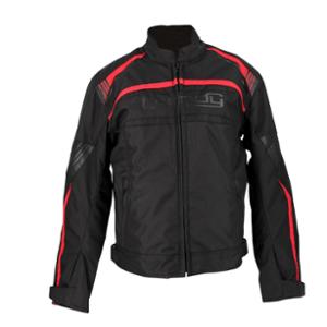 Blouson Trendy noir/rouge