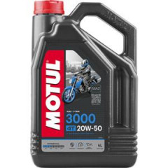 Huile moteur 4T Motul 3000 20W50 (4L)