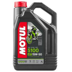 Huile moteur 4T Motul 5100 15W50 (4L)